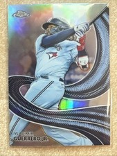 2024 Topps Chrome Vladimir Guerrero Jr. Strokes Refractor Insert #S-7 Blue Jays