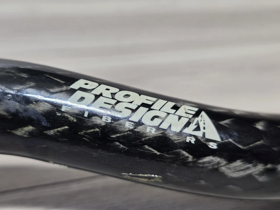 Profile Design 纤维 RS/XC 碳纤维立管 MTB 车把 590 毫米 25.4 — 第 2/4 张图片