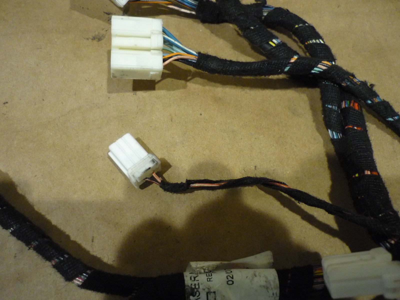 Maserati 4200 M138 - LH Pilot Side Seat Wire Harness  - P/N 980001129