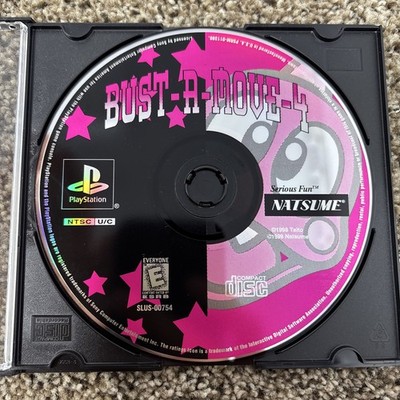 Bust-A-Move 4 (Sony PlayStation 1, 1998) Disc Only
