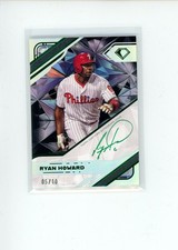 2025 Topps Diamond Icons Ryan Howard #WPA-RHO White Polychromatink Auto 5/10