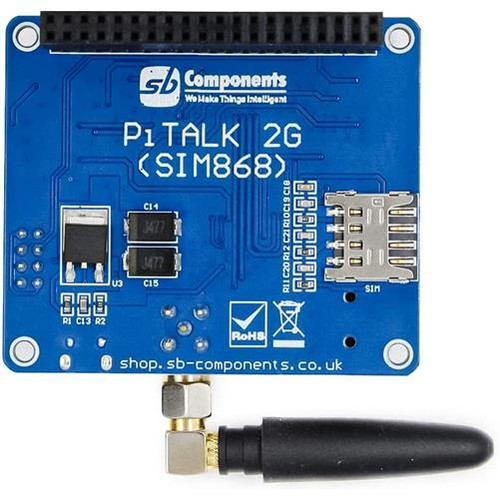PiTalk 2G HAT IoT Enabled Modular Smartphone 2G HAT for Raspberry Pi 4/3/2/Zero - Afbeelding 5 van 5