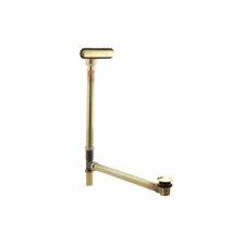 Kohler K-7271-PB Slotted Overflow Brass Bath Drain from the Clearflo Collection