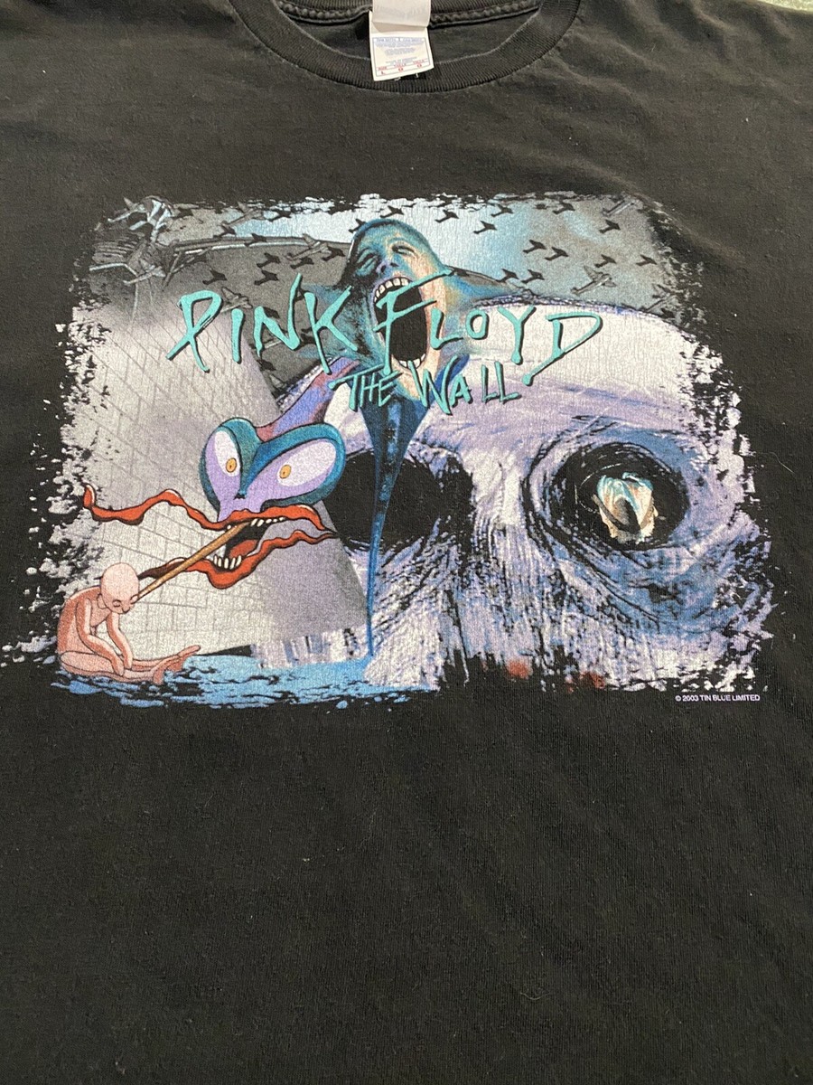 Pink Floyd 2003 The WALL T-Shirt Adult Sz L 100% Cotton Short