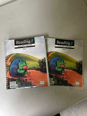 BJU Press Reading 1 teacher guide