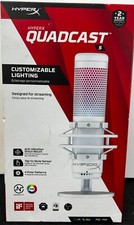 Hyperx Quadcast Customizable Lighting S Usb Microphone White /