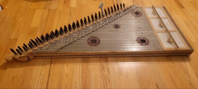 Professional Qanun (27 tones) musical instrument, Handcrafted by Amin parvizade