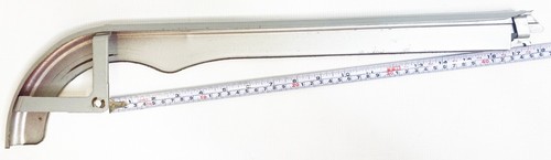 Vintage Schwinn Chain Guard for Adult Bicycle, Grey / Green with mounting bolts - Picture 14 of 14