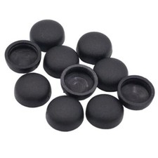 40 X YOU.S License Plate Caps Screw Head Ø 10 Mm Black For Pkw Lkw Motorcycle