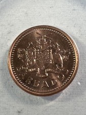 1995 Barbados 1 Cent Graded MS 69 RD by ANACS