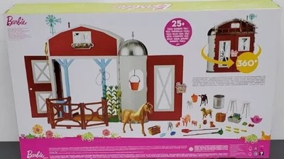 Playset Fattoria Barbie Barbie Carriere Fattoria Dei Polli, Playset Con  Bambola, Galline