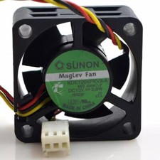 SUNON KDE1204PKVX-A 4020 DC12V 3.8W 4CM 3-Pin Cooling Fan