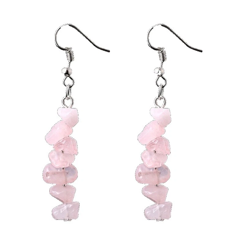 Quartz Stone Fashion Earrings
