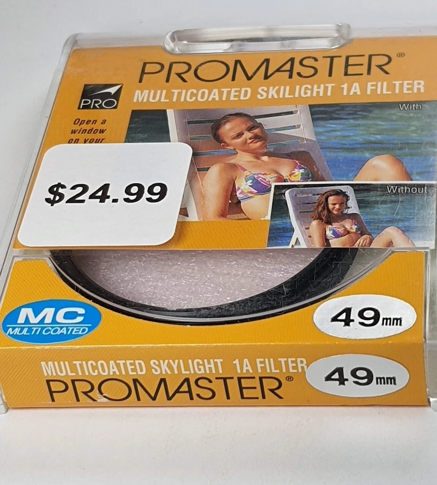 Pro 49mm MC Multi Coated Skylight 1A Glass Lens Filter Japan 49 mm E49 E-49 Sk1A - Image 3 of 4