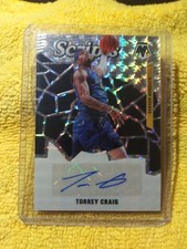 2019-20 MOSAIC SCRIPTS AUTOGRAPH TORREY CRAIG AUTO