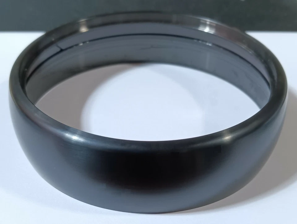 PART ONLY: Matte Black Google Nest 3rd Bezel Outer Ring - Learning Thermostat - Image 2 of 2