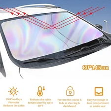For Lexus Foldable Front Window Shield Windshield Sun Shade Cover Visor Block
