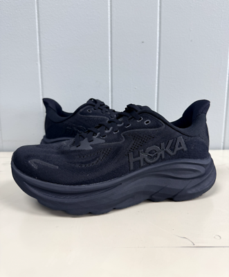 Hoka One One Clifton 10 Black 1162031-BBLC Womens New | eBay