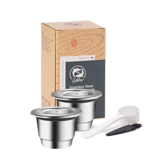 Stainless Steel Coffee Capsule Reusable Coffee Pod Coffeeware Accessories - Picture 8 of 48