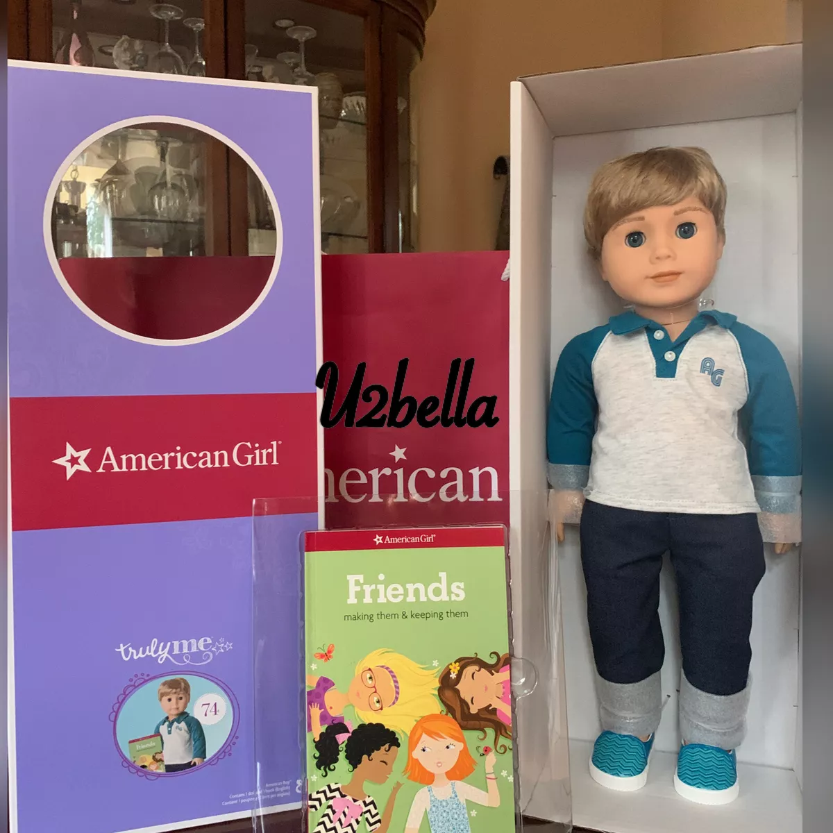 American Girl Truly Me 74 Boy Doll Book NEW IN BOX