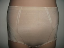 ex  M & S TAILORED FIT FULL BRIEFS SHAPEWEAR KNICKERS NUDE