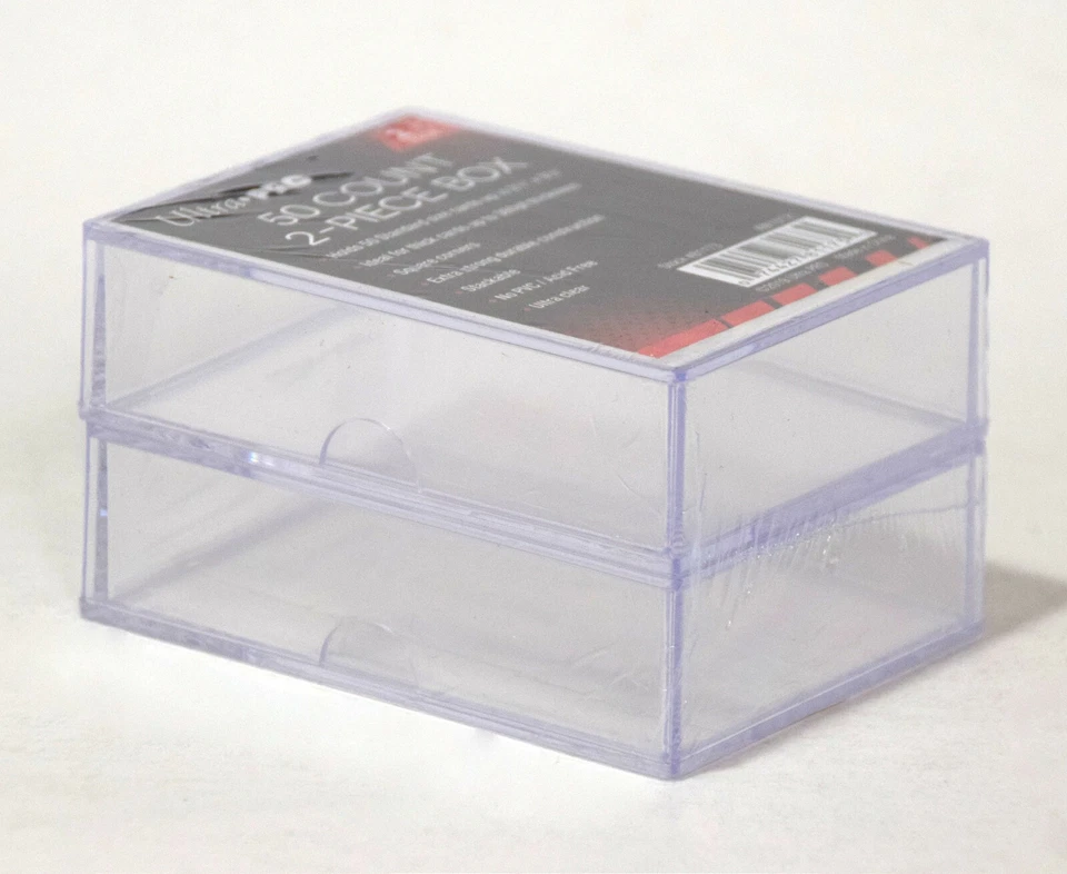 NEW 6-Pack Ultra Pro 50 Count 2-Piece Card Storage Box Case Sports Magic 81173 - Image 3 of 3