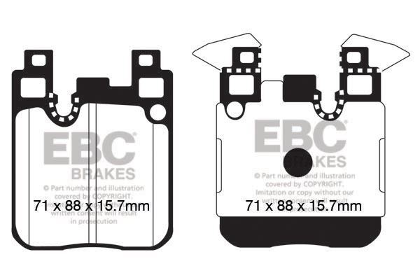 EBC DP82133RPX Track & Race Brake Pad Set
