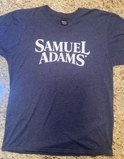 Sam Adams Dark Blue T-shirt M NWOT