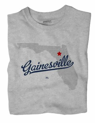 Gainesville Florida FL Fla T-Shirt MAP