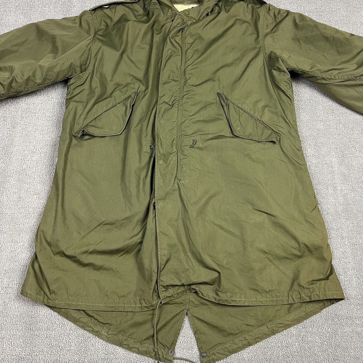 Vintage 50's Military M51 Fishtail Parka Complete Men's Medium OG-107 USGI Army Vintage 50's Military M51 Fishtail Parka Complete Men's Medium OG-107 USGI Army