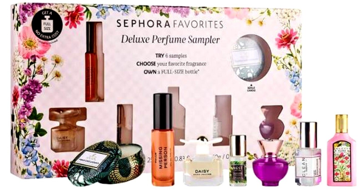 Sephora Favorites Deluxe Perfume Sampler with Redeem Certificate