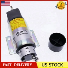 Fuel Shutoff Stop Solenoid Valve 2001-12E2U1B1S1A For Woodward 3 Terminals 12V