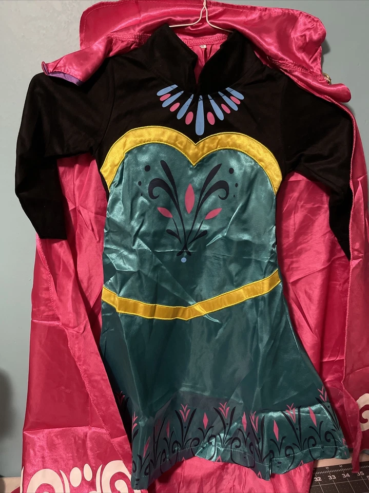 2T Disfraz Elsa Vestir Tiempo de Juego Disfraz Frozen Halloween Talla 2T (100) Foto 3 de 4