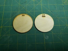 2.5 inch Bulkhead set For Estes Pro Series model rocket kits laser cut ply.
