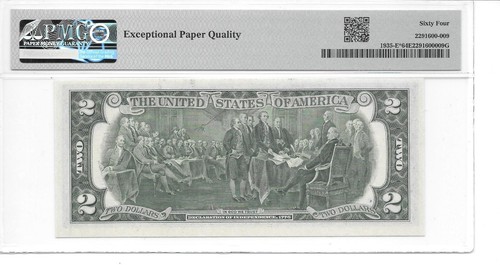 1976* Richmond Star $2 FRN (E* Block) PMG 64 EPQ CHOICE UNCIRCULATED - Picture 12 of 14