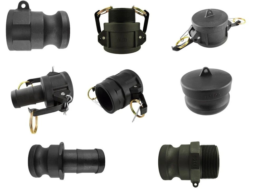 EOTRADER Camlock lay flat hose fittings/hose couplings,all types and sizes