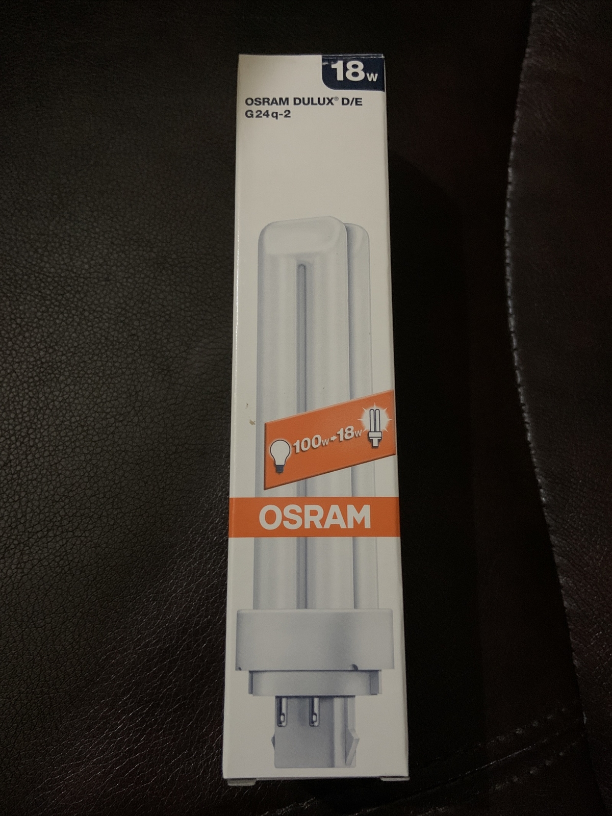 Ampoule OSRAM DULUX D/E 18W 840 G24q-2 - Neuf Dans Son Emballage D'origine