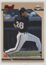 1996 Bowman Rich Aurilia #350 0k8b