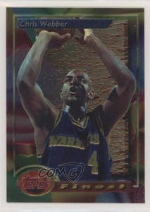 1993-94 Topps Finest Chris Webber #212 Rookie RC HOF