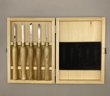 Proxxon 5 Piece High Speed Steel HSS Turning Tool Set For Lathe DB250 27023