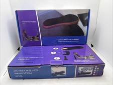 Lot Of 2 Armrest Pad Attachable Desk Computer Table Extender Wrist Support