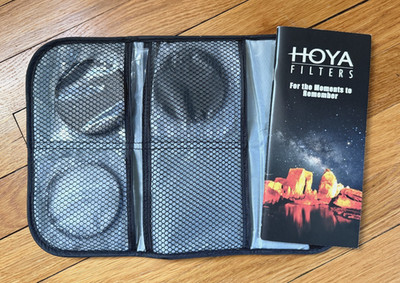 Hoya 77mm (HMC UV/Cir PL Slim / ND8) 3 Digital Filter Set + Pouch