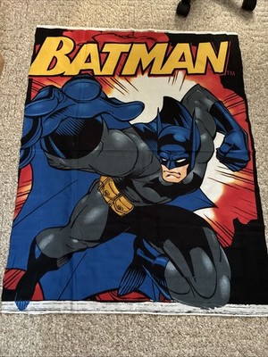 Batman Cotton Panel 35''X 45'' DC Comics Spring Industries 2005 HTF OOP See Photo