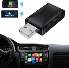 Wireless USB CarPlay Adapter For iPhone Apple Carplay Android Dongle Plug & Play