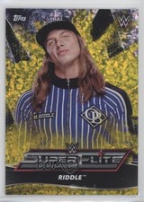 2021 Topps WWE Superstars Super Elite Yellow Matt Riddle Riddle #SE10 6x6