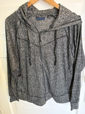 Iceberg Outerwear Jacket Women XL Long Sleeve Full Zip Hooded Casual Outdoors