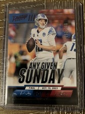 2024 Panini Prestige - Any Given Sunday Jared Goff #AGS-JGF Xtra Points Red /399