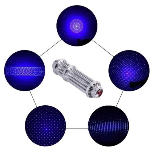 <1MW Laserpointer Beam Light Leistungsstarke Blau Lazer Brennendes Licht 500 Km - Bild 6 von 12