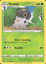 Spewpa - 012/163 - Uncommon (Near Mint) Battle Styles - Grass Pokémon