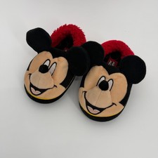 Toddler Mickey Mouse Slippers Size 5-6